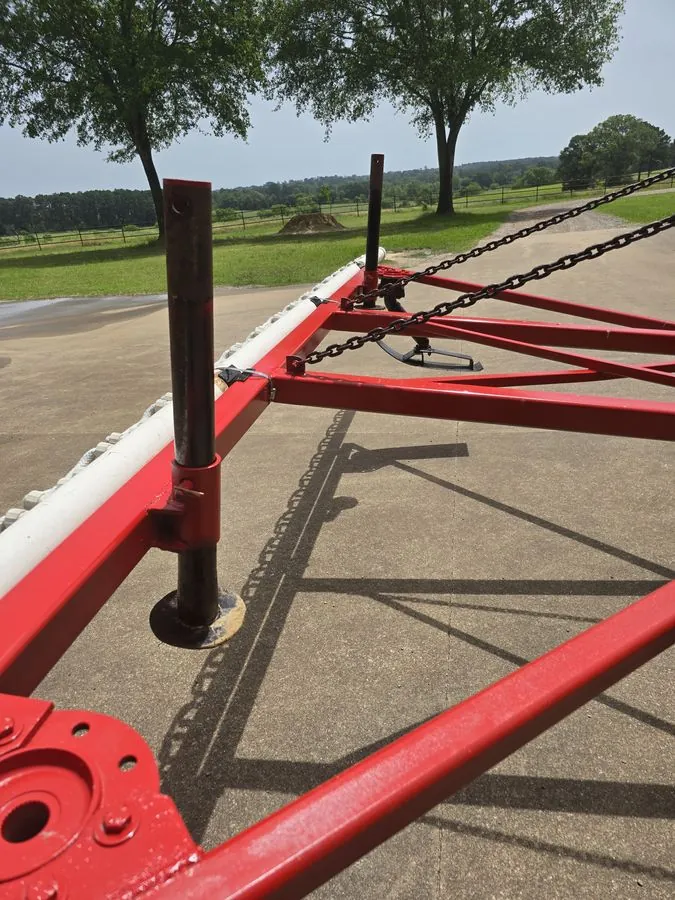 Adjustable parking feet holding the SkidWick assembly off the ground